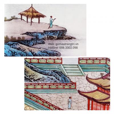 TRANH SỨ CẨM TÚ GIANG NAM